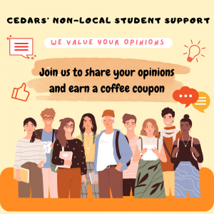 Focus Group Discussion: CEDARS’ Non-local Student Support